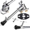 Professional Nonslip Drum Legs Bass Drum Stabilizer Legs Metal Texture Suitable for Percussion Instrument Stability