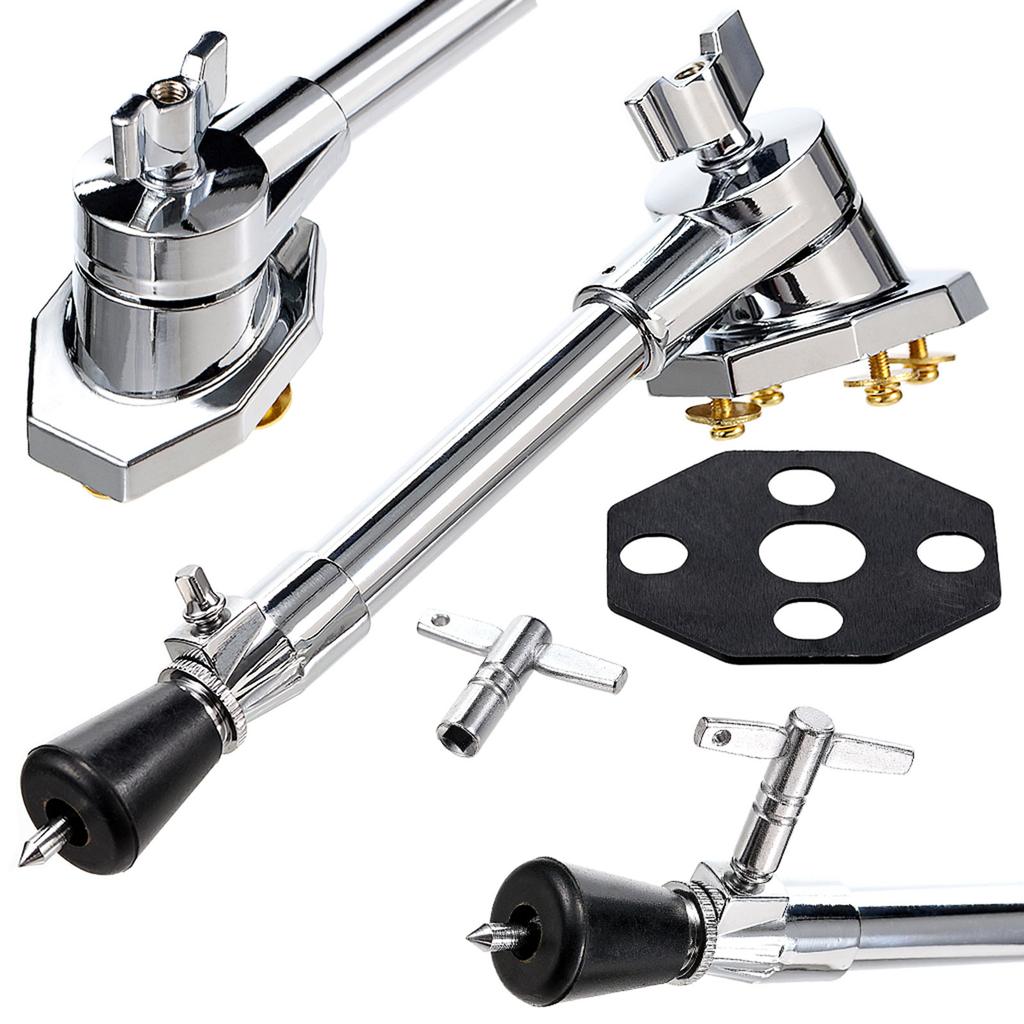 Professional Nonslip Drum Legs Bass Drum Stabilizer Legs Metal Texture Suitable for Percussion Instrument Stability
