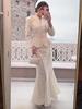 Elegant Retro European & American Long Sleeve Autumn Dress Set 2025