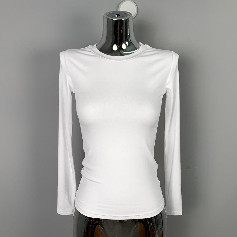 Slim Fit and Slimming Long Sleeved T-shirt Top for Women
