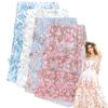 3D Hand-embroidered Cloth for Wedding Fabric Butterfly Embroidery Fabric DIY  for Dress Water-soluble Mesh Embroidery Lace