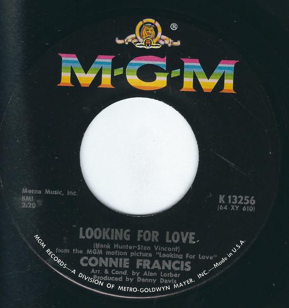 

7-дюймовая пластинка CONNIE FRANCIS Looking For Love This Is My Happi K13256 MGM Records 1964 США Саундтреки Мюзиклы Б/у