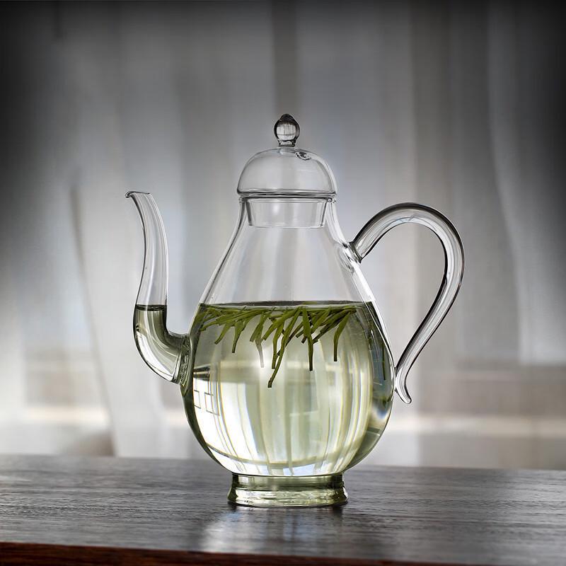 Yipan Transparent High Borosilicate Glass Tea Pot