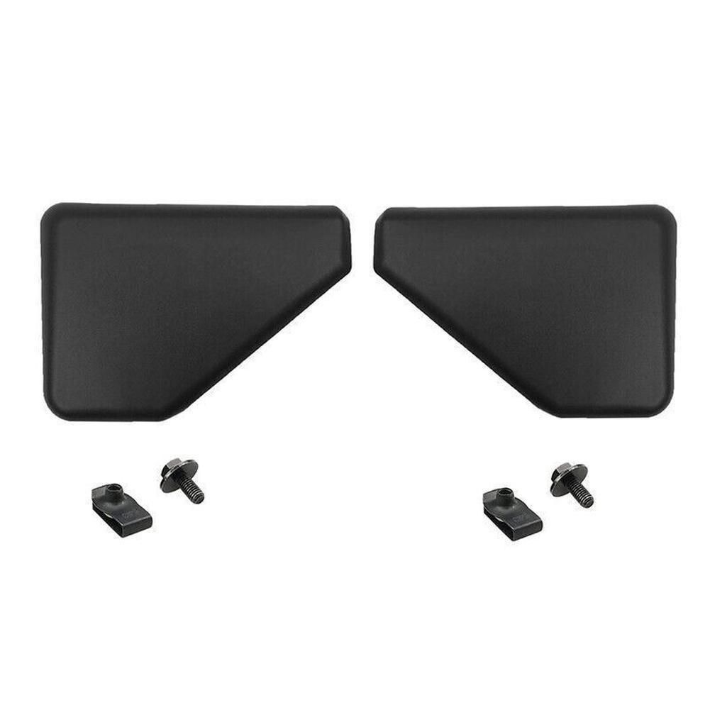 ABS Material Car Running Board Step Bar End Cap Side Step Plate End Cover FL3Z16A455BA FL3Z16N455BA For Ford F150 2015-2022