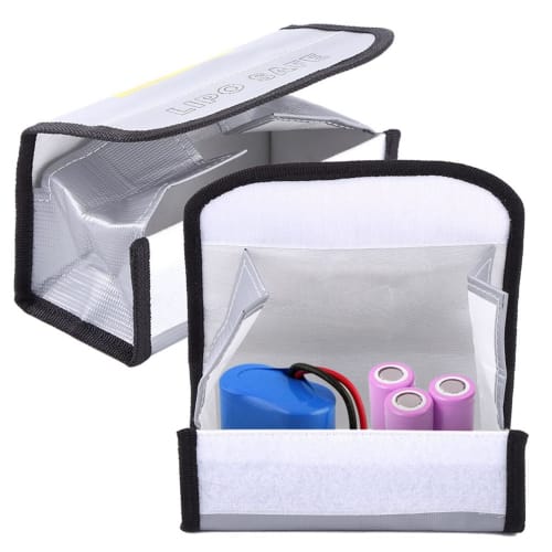 Cluoling Explosion-Proof Bag, LiPo Battery Bag, Battery Bag, Fireproof Bag, Fireproof Case, LiPo Battery Bag, Battery Protection, Charge Protection, F