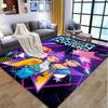 KPop Demon Hunters Patroon Vloerkleed, Binnen/Buiten Mat, voor Picknick, Speelkamer, Slaapkamer, Kantoor, Woonkamer, Huisdecoratie Tapijt, Verjaardagscadeau
