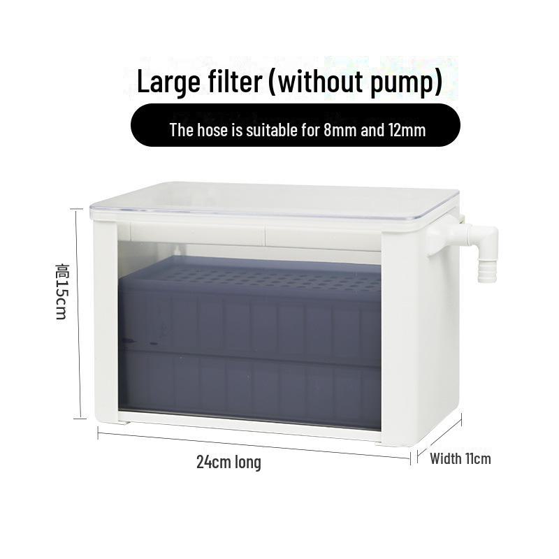 Multi-Layer Turtle Tank Waterfall Filter for Low Water Levels