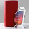 Creative Customization Color Printing Crystal Trophy Enterprise Excellent Employee Annual Meeting Award Awards Medals Home Decor