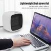 Desktop Heater Fan Household   Portable Electric Space Heater for Small   Home Space
