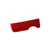 Red Carbon Fiber Center Console Accent Panel Trim Cover For Ford Mustang 01-04