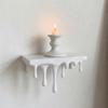 Stable Drip Floating Shelf 3D Printed Wall-Mounted Display Stand Plants Display Stand  Bedroom