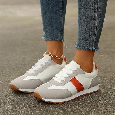 Mode Damen Flats Casual Sport Sneakers Schuhe 2024 Neu Herbst Walking Reise Comort Damenschuhe Outdoor Schnürschuhe Runninng Zapatillas