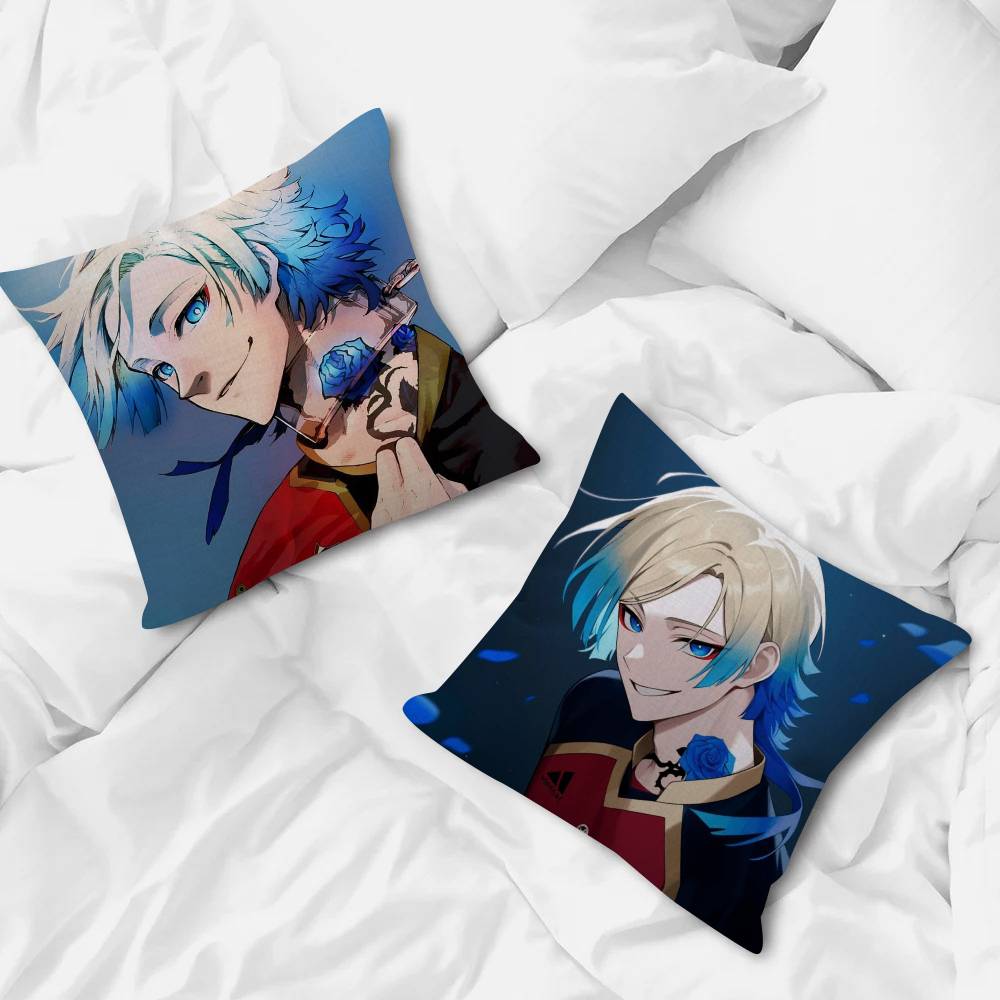 Anime mMichael cool Kaiser  Pillow Gift Home Office Decoration Bedroom Sofa Car Cushion Cover case 45x45
