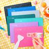 A5 Multifunctional Cutting Mat Diy Handicraft Art Engraving Board Paper Carving Pad High Elasticity Toughness Art Supplies 123