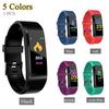 Bluetooth Smart Watch Heart Rate Blood Pressure Monitor Fitness Tracker Bracelet