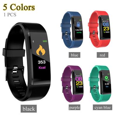 Inteligentní hodinky Bluetooth, náramek pro sledování srdečního tepu a krevního tlaku