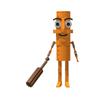 Building Block Figure Toy Ornament