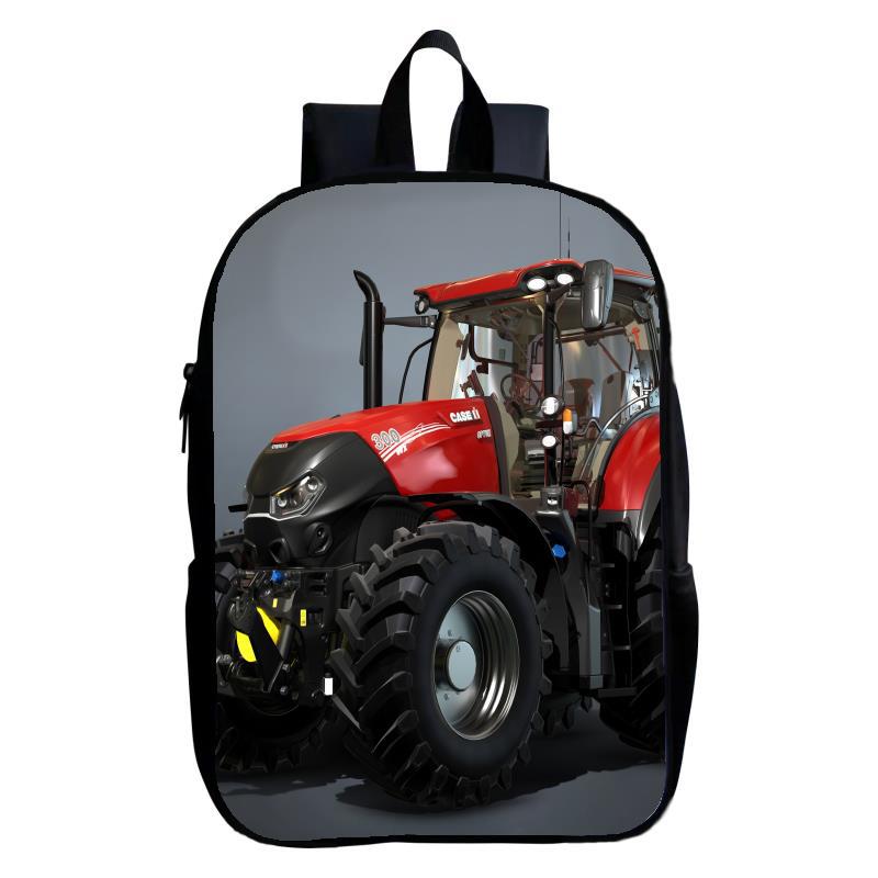 Farming Simulator Kinderrugzak  Gepersonaliseerde Rugzak voor Jongens en Meisjes Kleuterrugzak