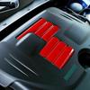 Rote Motorabdeckung Verkleidungsteile für Dodge Charger/Challenger 09+ Zubehör