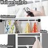 Kitchen Bathroom Hanger Clips Storage Racks White Black Hanger Heated Towel Radiator Rail Clothes Scarf Hanger Hooks Holder