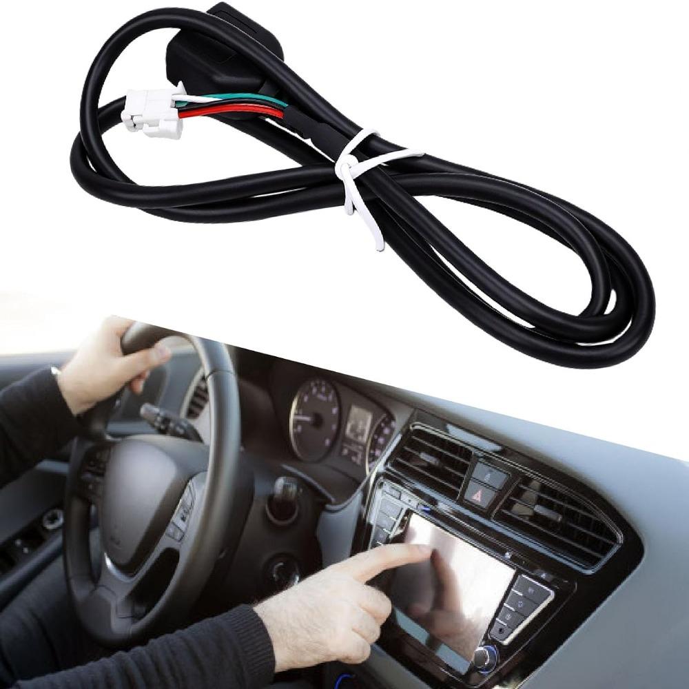 2 Pack 75cm / 29.13in Length Car USB Cable Adapter  For External USB Flash Drives