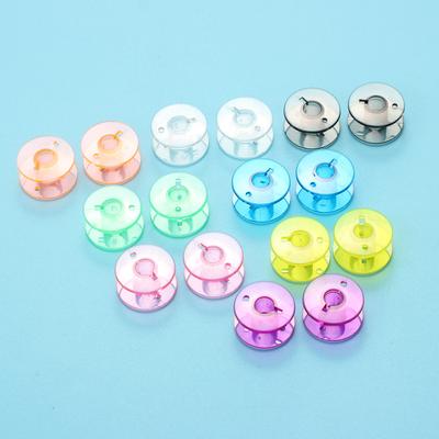 DIY Haushalts-Mehrzweck-Nähmaschine durchsichtiger Spulenkern 2518p verdicktes neues Material durchsichtiger Greiferzylinder farbiger Greifer Herz-Schloss