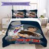 Detective Conan Anime Mystery Adventure Threepiece Set 1 Duvet Cover 2 Pillowcase Without Core Without Core Bedding Set