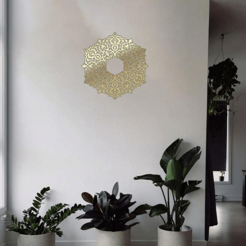 Fashion Metal Wall Decor for Entryway Office Bedroom