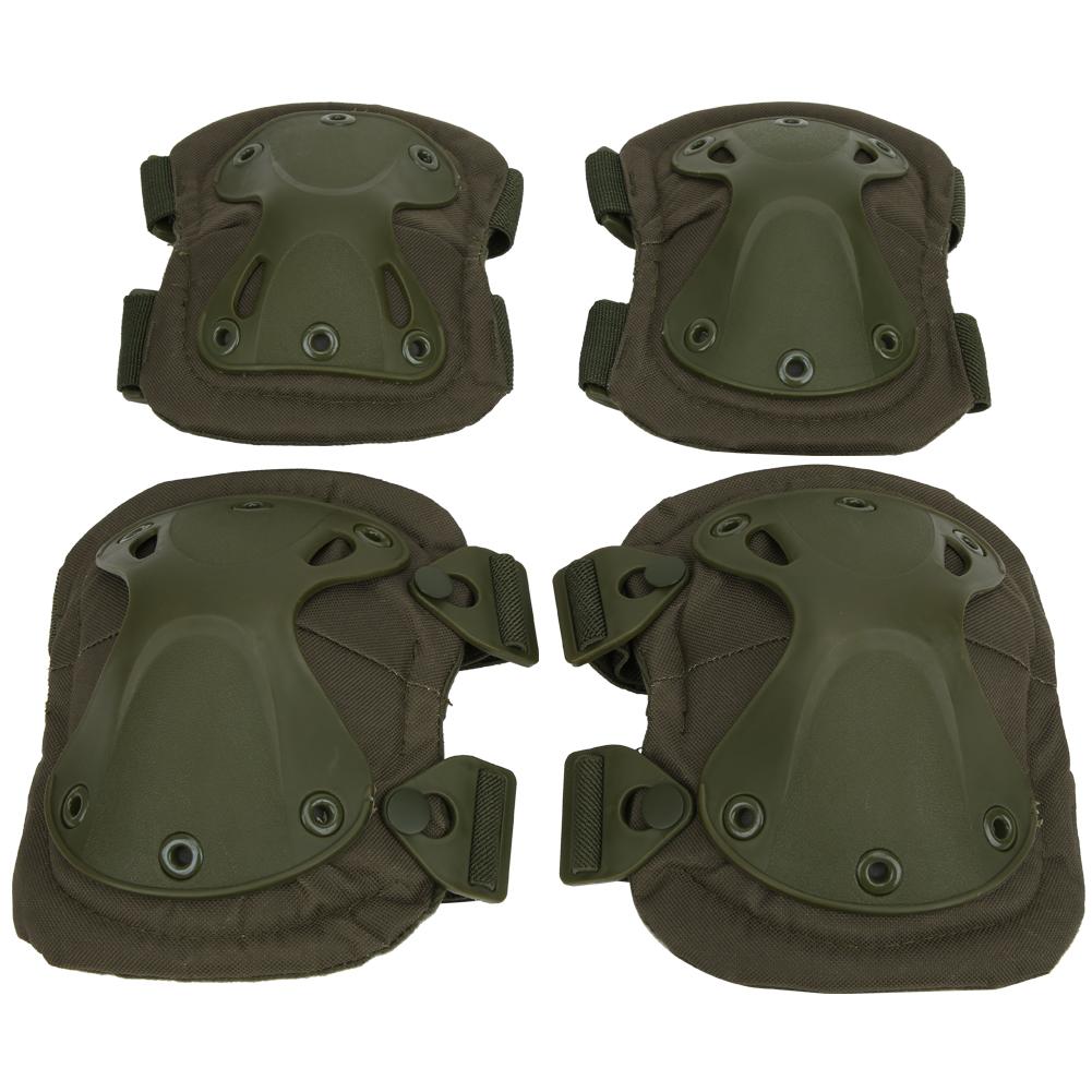 

4 шт. защита на коленях и локтях для защиты ног во время велоспорта