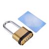 1 PCS Long Combination Lock Four Zinc Alloy All-Metal Long Hook Combination Lock 7