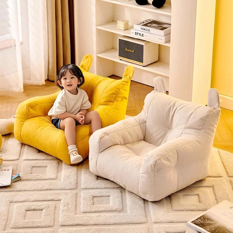 Cartoon Bear Children's Sofa Chair - Cute Reading Seat for Baby or Girl