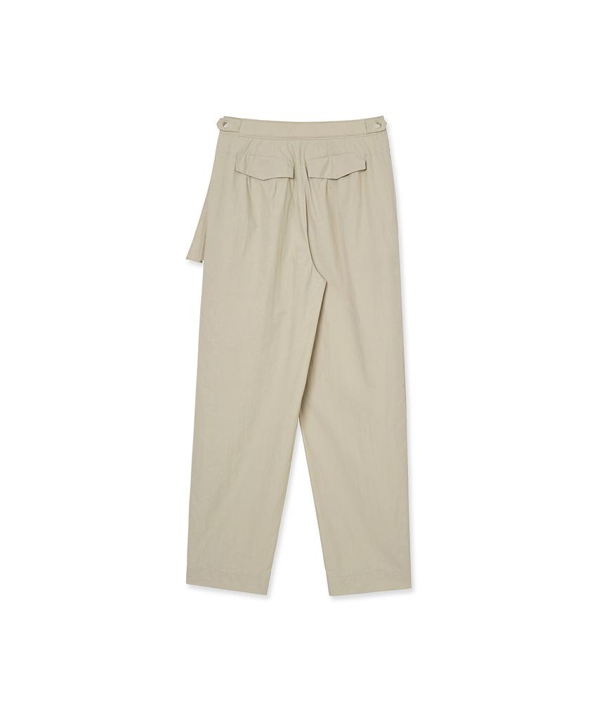 IOLO Women'S Ribbon Baggy Pants_Beige