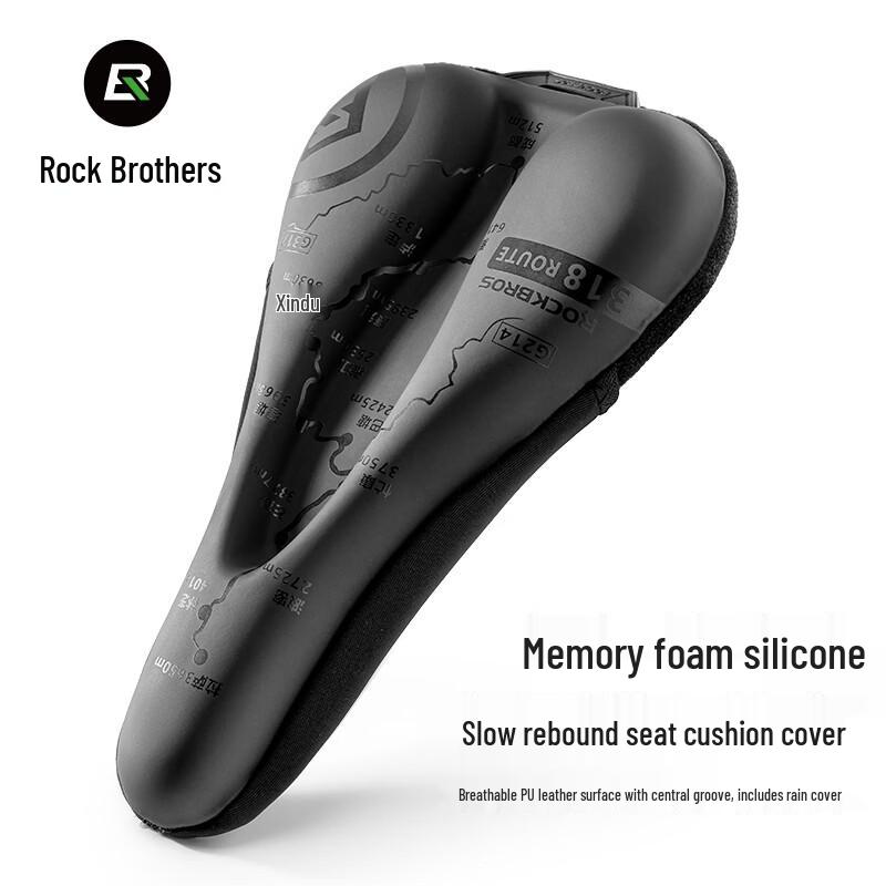 ROCKBROS Bicycle Seat Cover 28*17cm (Fits Most Seats)