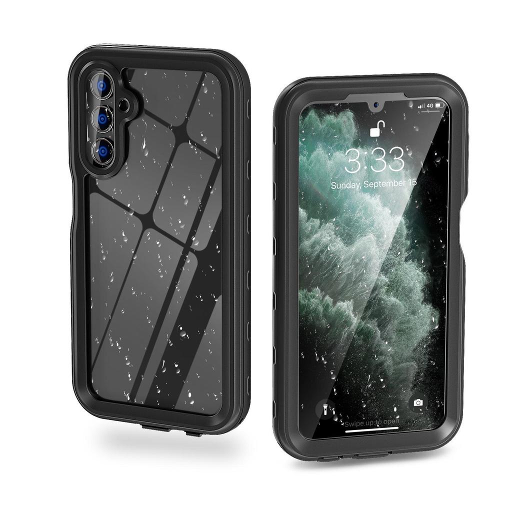 Samsung A54/A12/A35 5G Red Pepper Waterproof, Drop-Proof Transparent Phone Case