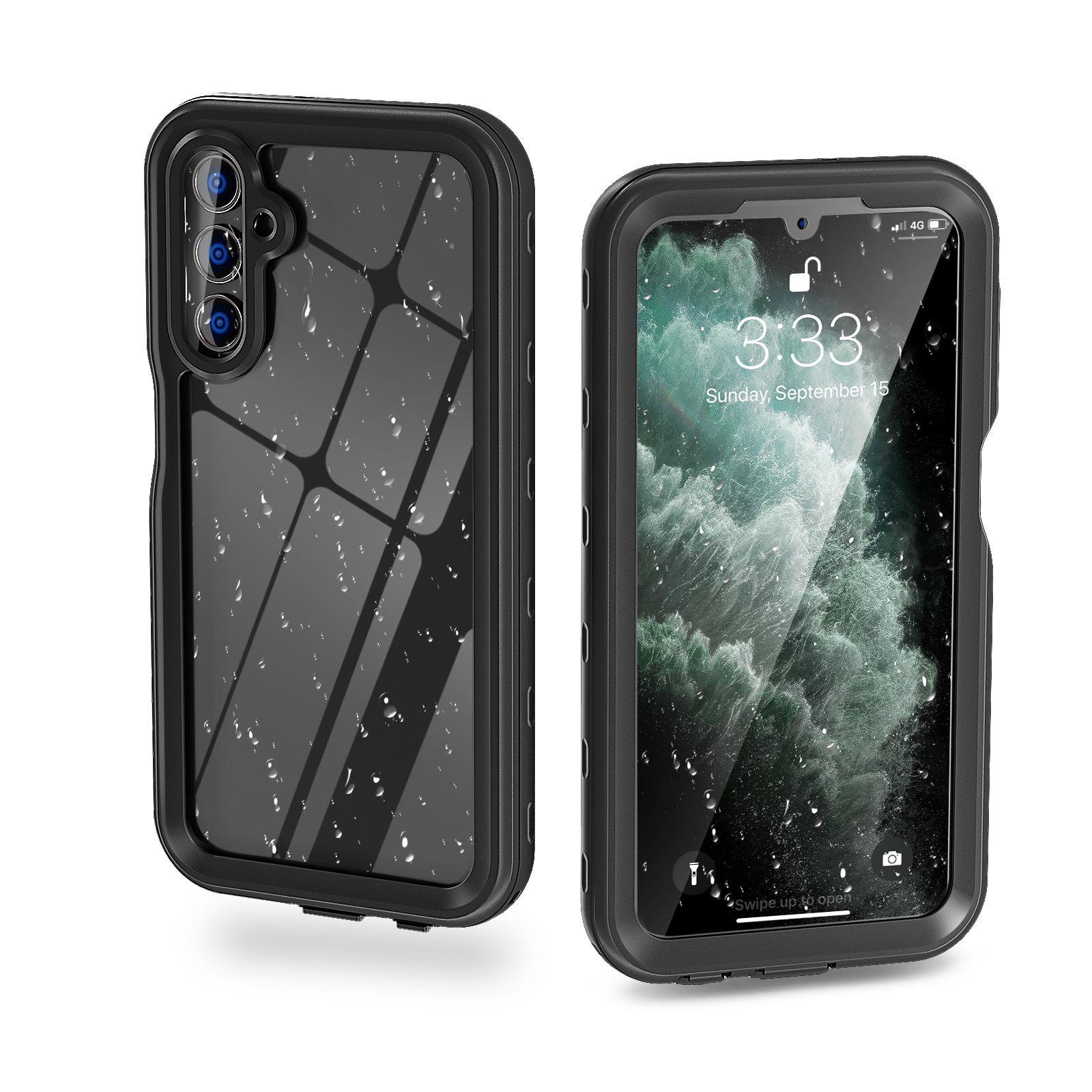 

Samsung A54/A12/A35 5G Red Pepper Waterproof, Drop-Proof Transparent Phone Case Samsung A54 5G