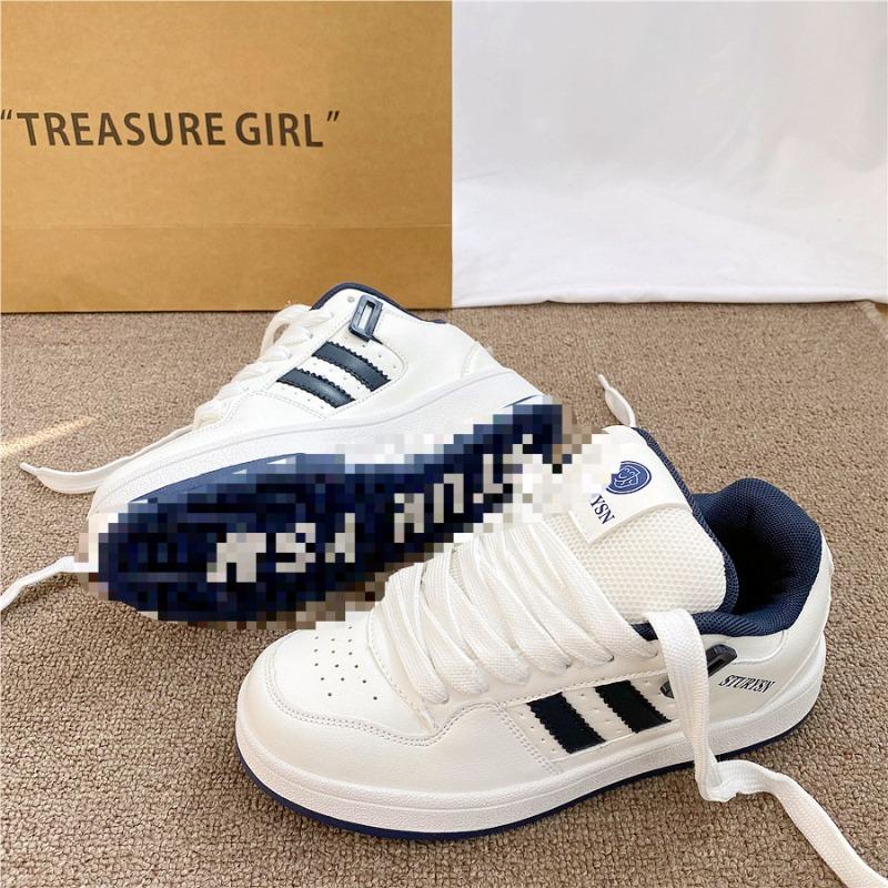 Herrenschuhe Brotchuhe Trend 2 Winter Retro Neu Streetstyle Vielseitig Weiße Schuhe Freizeit Board Schuhe