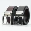 New Men's Cowhide Belt, Rotating Dual-purpose Pin Buckle Genuine Leather Belt, Casual Men's Trouser Belt