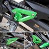 Motorcycle Footpedal Pedal Heel Plate Protective Cover Aluminium Guard for Z900 2017-2023 Motorbike