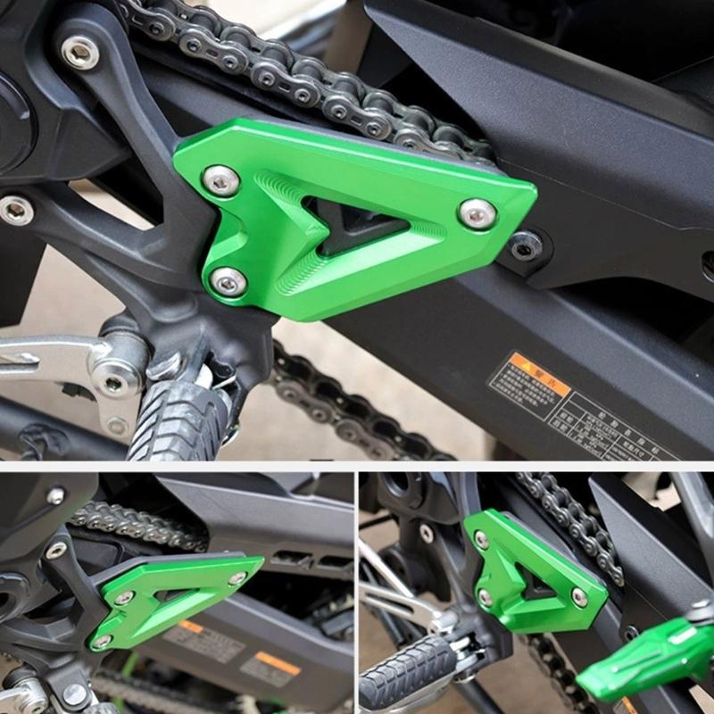 Motorcycle Footpedal Pedal Heel Plate Protective Cover Aluminium Guard for Z900 2017-2023 Motorbike