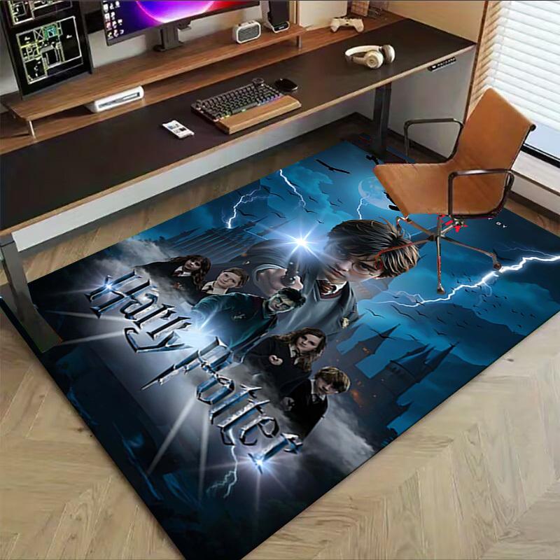 1PC Harry Potter Extra Large Non-Slip Floor carpet, Office, family, bedroom, Studio - Large Area Rug Indoor Rugs1161A
