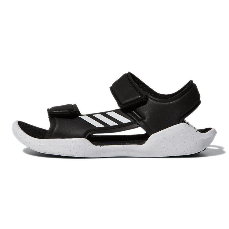 adidas Abrasion Resistant Low Top Children's Sandals Carbon Black Kids' G54798