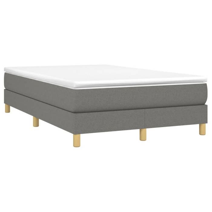VidaXL Sommier à Lattes de Lit avec Matelas, Lit Rembourré, Lit Double, Lit Adulte de Chambre à Coucher Intérieur, Moderne, 3269665