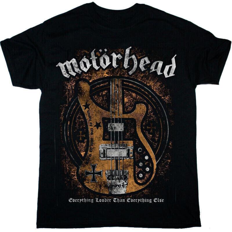 Vintage Motorhead Lemmy s Bass Motorhead Everything Louder Forever T-Shirt Unisex T-Shirt M