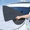 Magnetische Schneeabdeckung für die Windschutzscheibe des Autos, Frostschutz, Schneeblock, Winter-Frontscheibenabdeckung, Sonnenschutz, Eisschild, Staub, UV-Schutz, Autokleidung