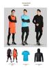 Slim Fit Long Sleeve Quick-Dry Sportswear Set with Fleece Lining for Running and Yoga