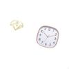 Dining Table Napkin Holder with Weighted Arm And Large Digital Wall Clock for Hotel Bar Cafe Home