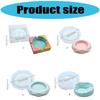 High Temperature Resistant Silicone Tray Casting Mold 60 100g Portable Plaster Craft Tool