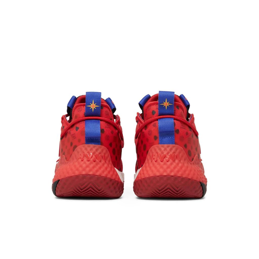 adidas Indurire vol. 6 'Rosso Vivace Monogramma' (Unisex) Scarpe da Basket Rosso Vivace / Nero Intenso / Rosso Vittoria di Squadra HQ3884