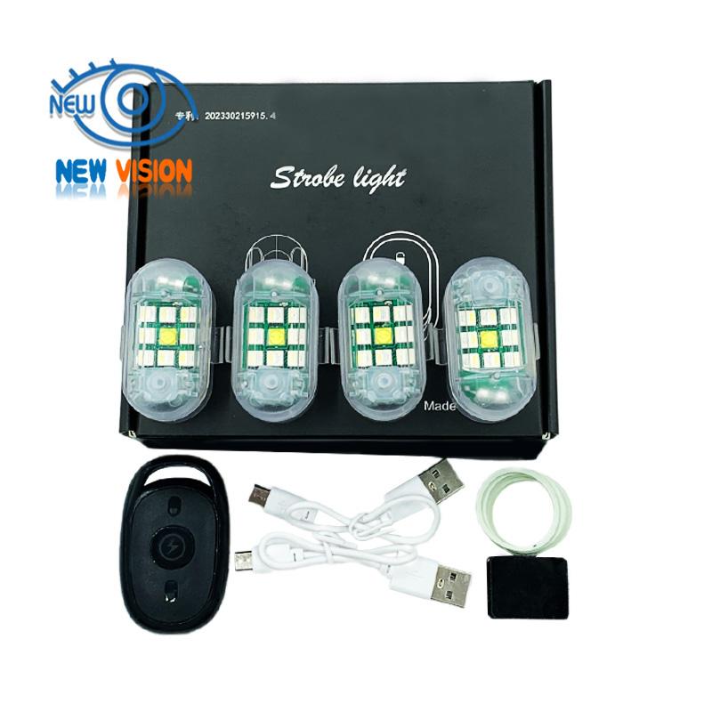 M3 Universal Wireless Remote Strobe Light: FAA Anti-Collision Warning Light for Drones Vehicles Bikes & Camping