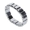 Terahertz Rectangle Bead Bracelet Energy Stone Fashion Unisex Terahertz Elastic Bracelet 0.79 X